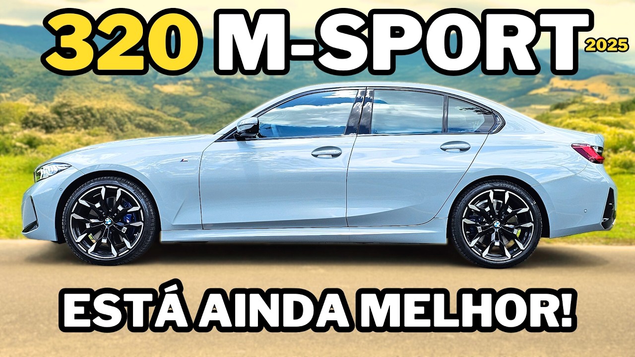 Nova Bmw 320i M-SPORT 2025 chegou com novidades!