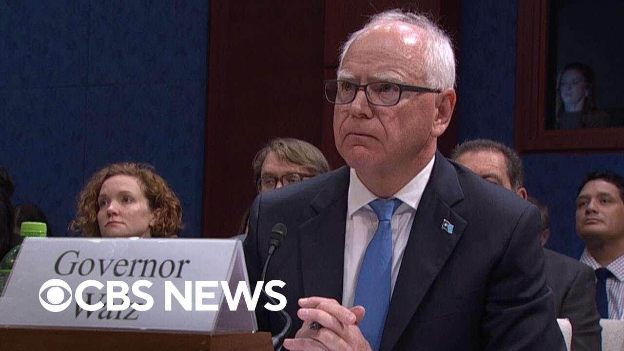 Minnesota Rep. Emmer grills Gov. Walz at House hearing on sanctuary cities