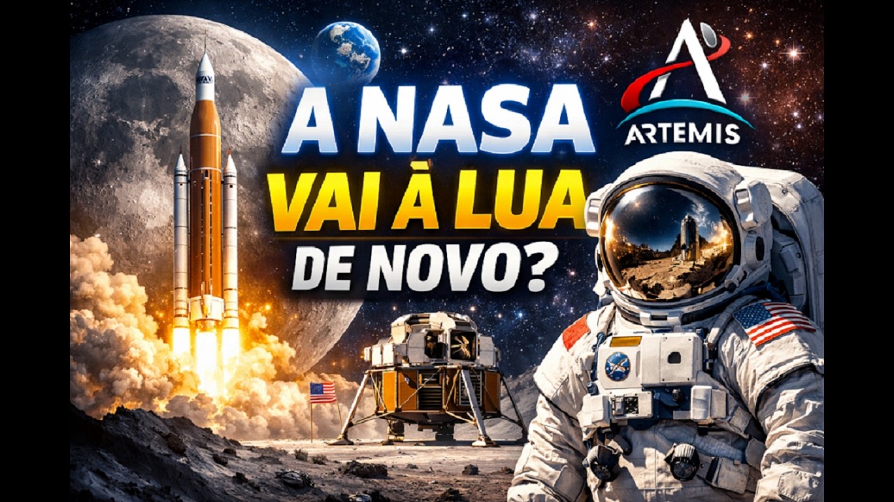A Nasa vai a lua de novo? Entenda a miss&atilde;o Artemis II