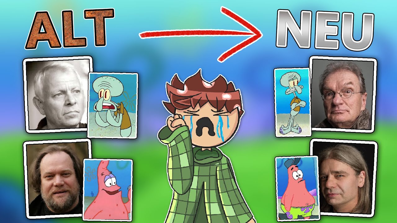 Alle NEUEN SPRECHER in SPONGEBOB SCHWAMMKOPF