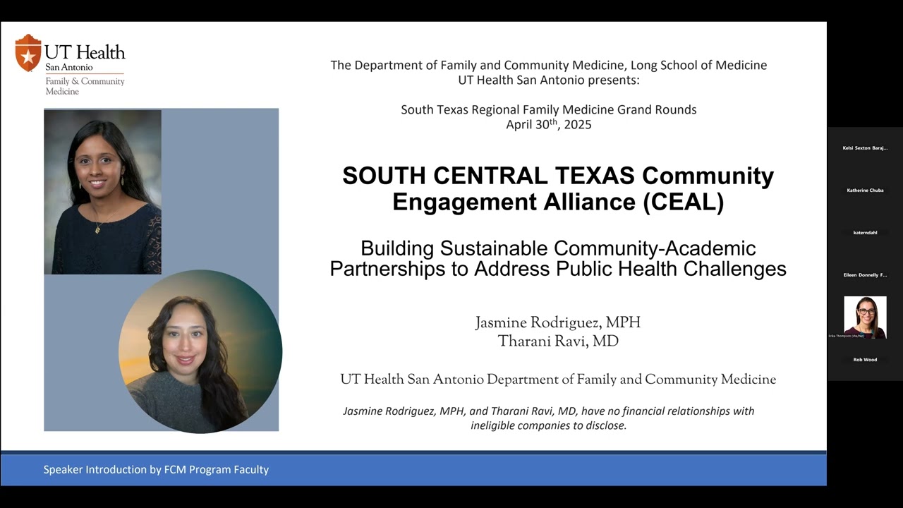 South Central Texas CEAL Presentation