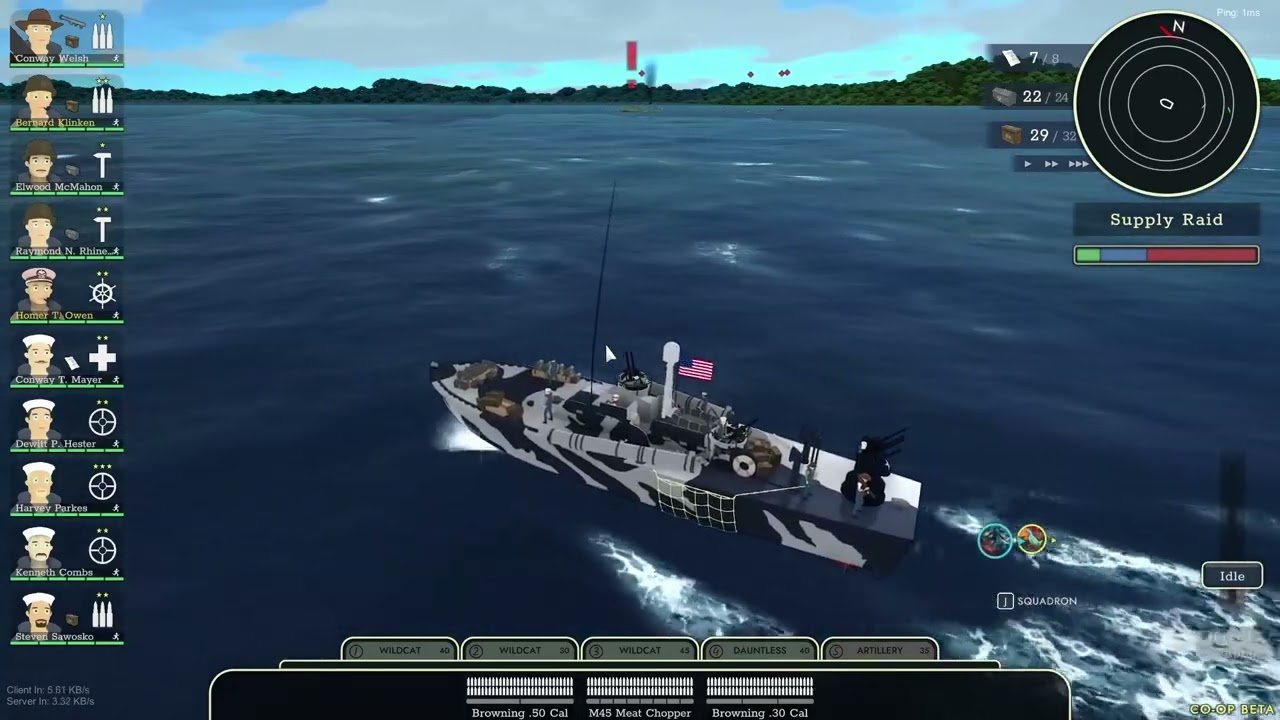 boat crew - Gurrens ammo struggle