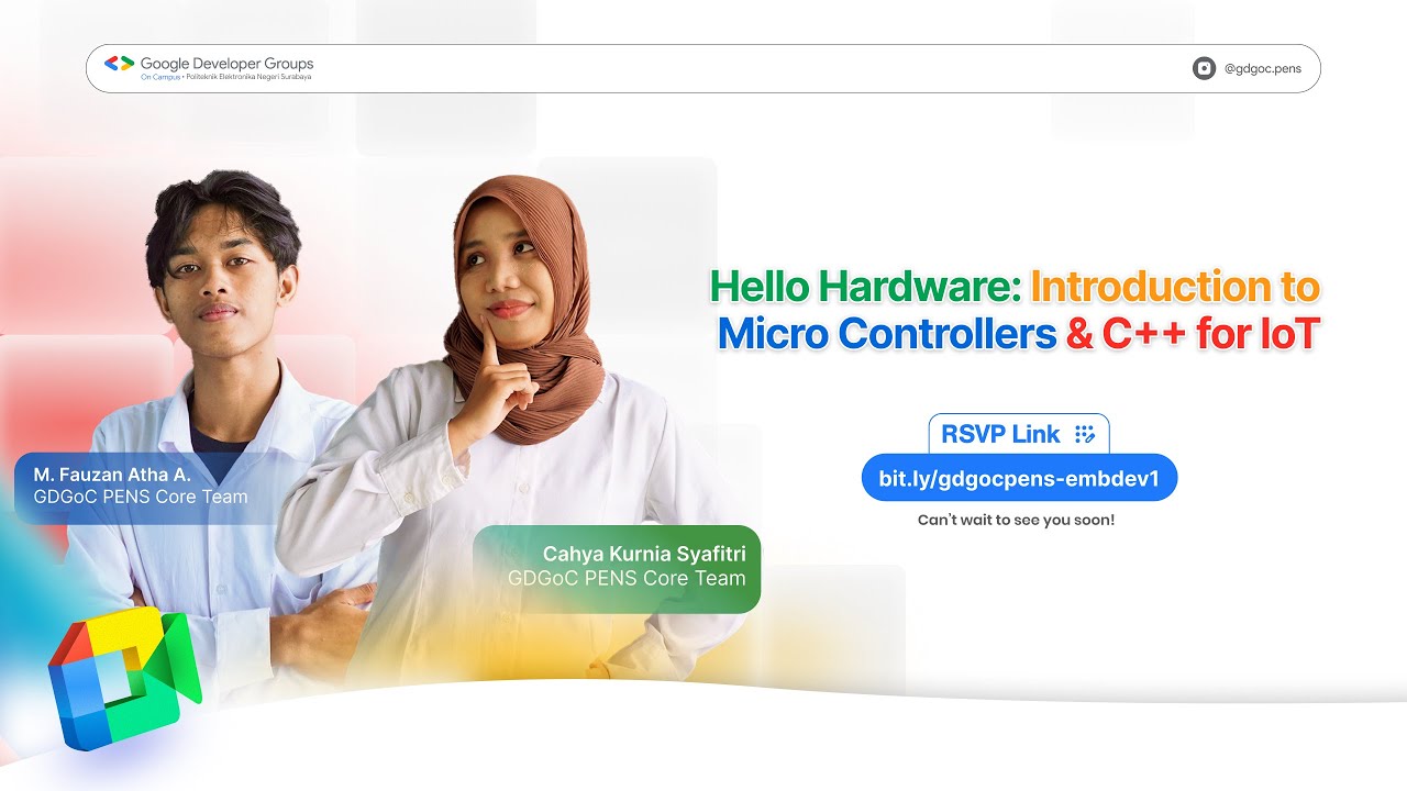 Study Jam #1 : Hello Hardware: Introduction to Microcontrollers & C++ for IoT