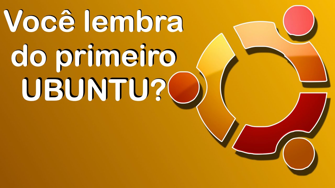 Você lembra da primeira versão do Ubuntu? (Ubuntu 4.10)