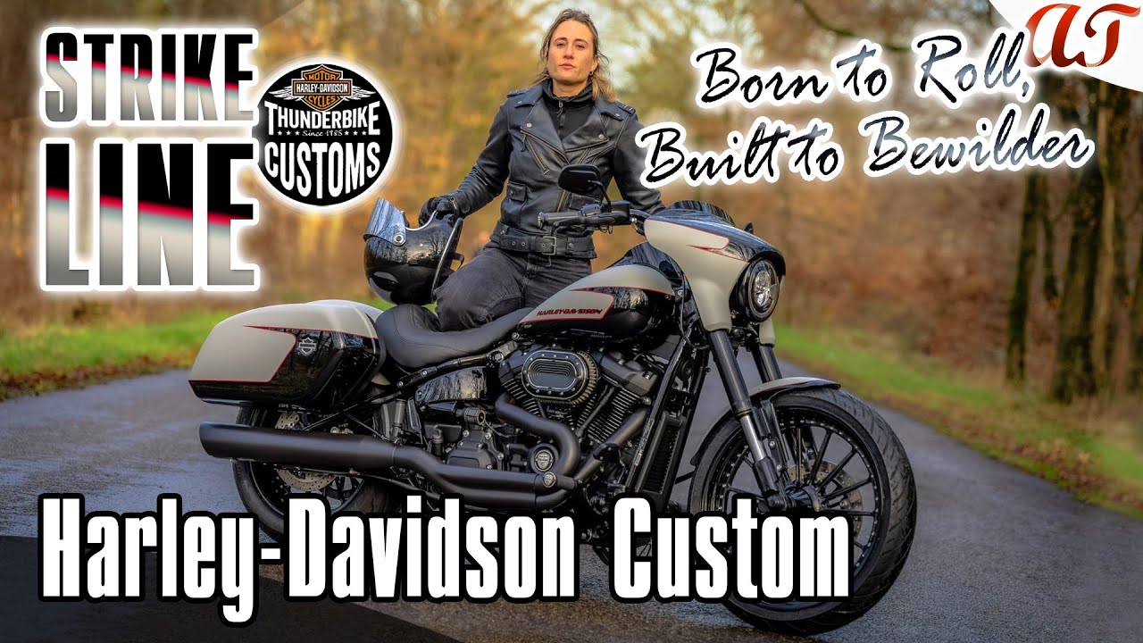 Harley-Davidson SPORT GLIDE Custom 2025 года: STRIKE LINE * Рожден, чтобы катиться, создан, чтобы...