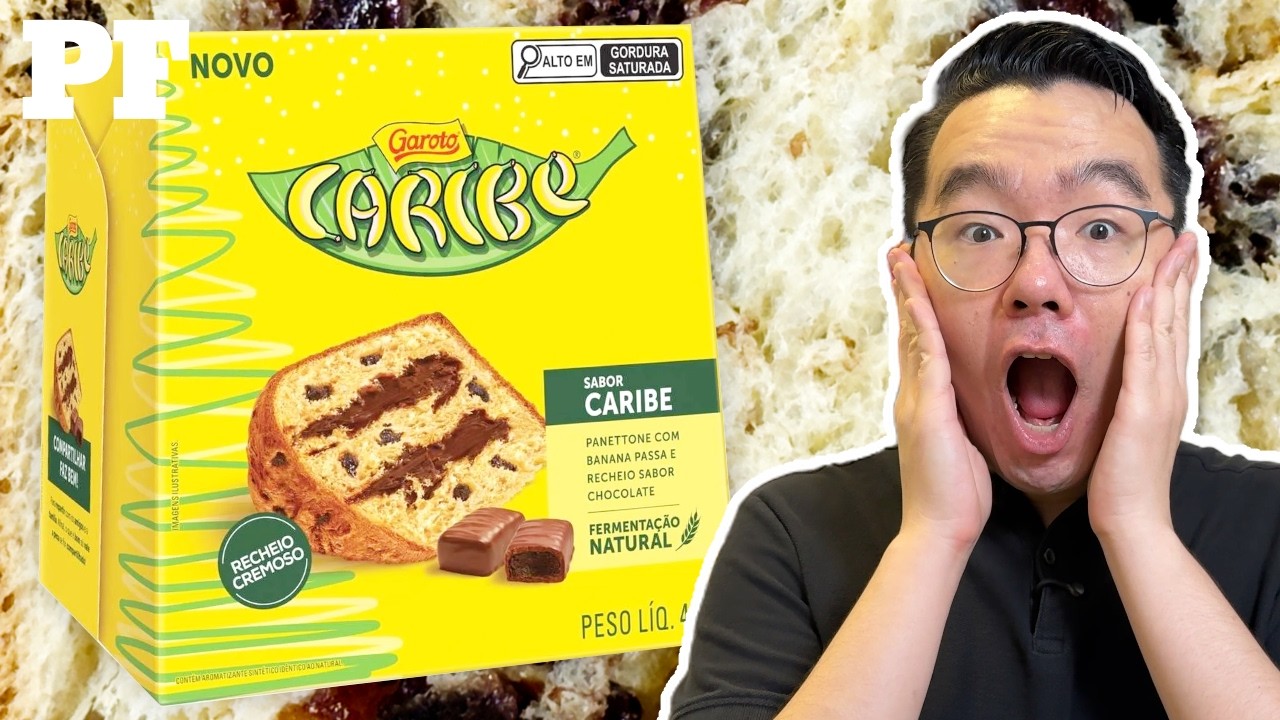 Panetone de BANANA CARIBE! Degustation 2025