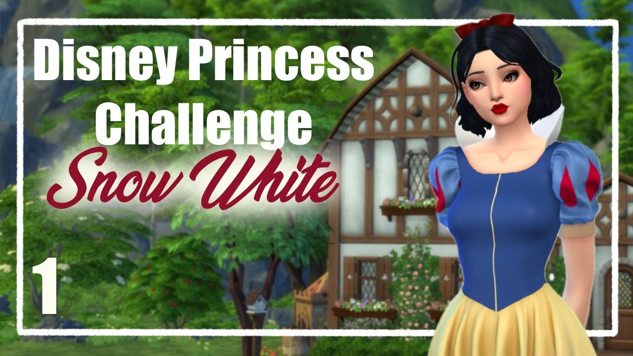 Disney Princess Challenge Sims 4