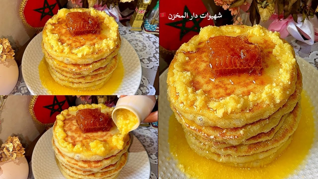 لبغرير لعجيب الورياغلي مسقي بأودي بغرير بطريقة جدتي فالمنظر خبز ومن داخل بغرير خفيف ريشة بنين كيحمق 