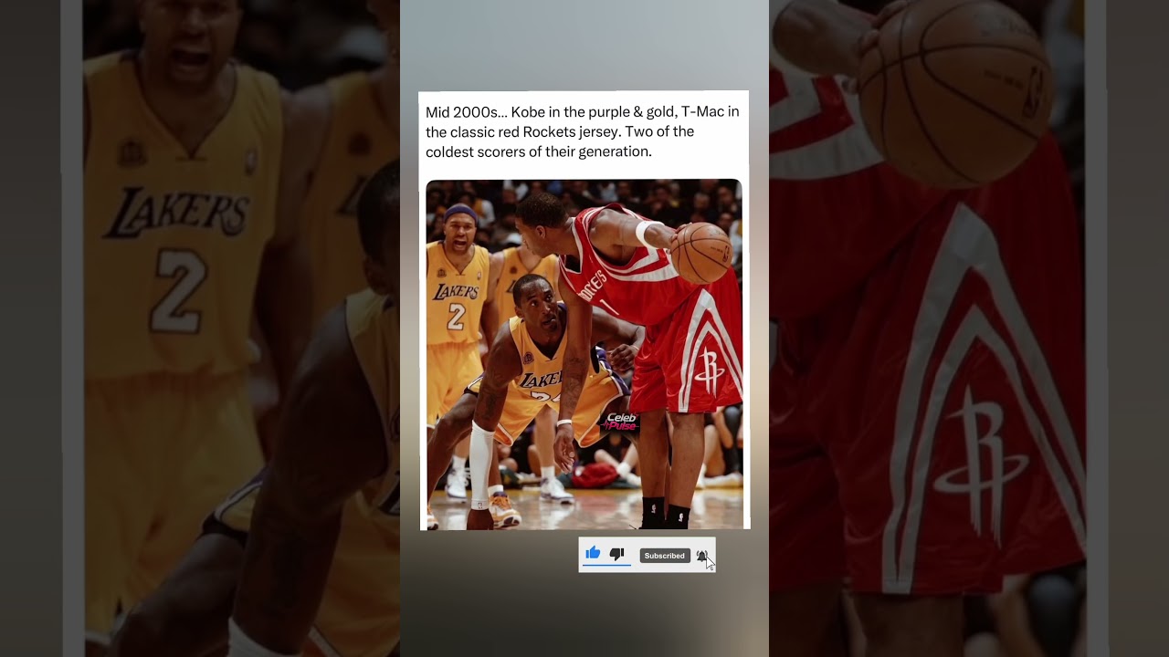 Kobe Bryant vs. Tracy McGrady: Mid-2000s Nostalgia Sparks Ultimate Scorer Debate! 🐍🚀 #shorts #viral