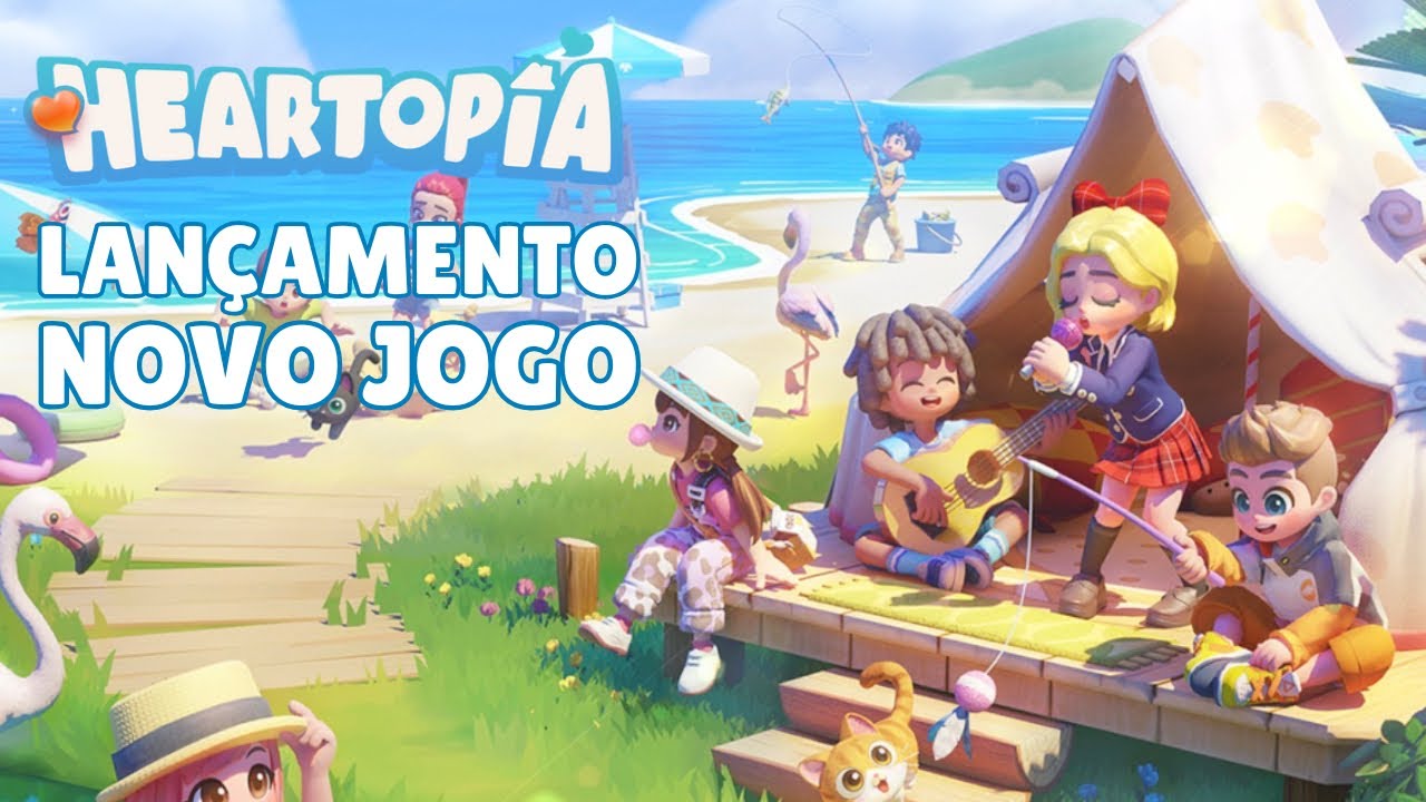 HEARTOPIA LANÇAMENTO NOVO JOGO E NOVA MAPA