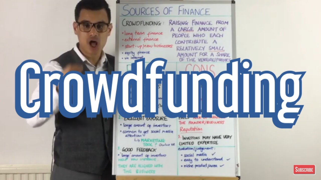 Crowdfunding - Sources of Finance