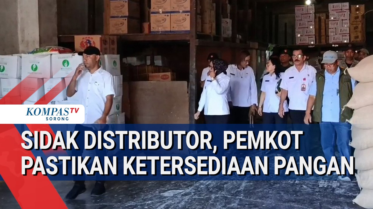Pastikan Ketersediaan Pangan dan Stabilitas Harga, Pemerintah Kota Ambon Sidak Distributor