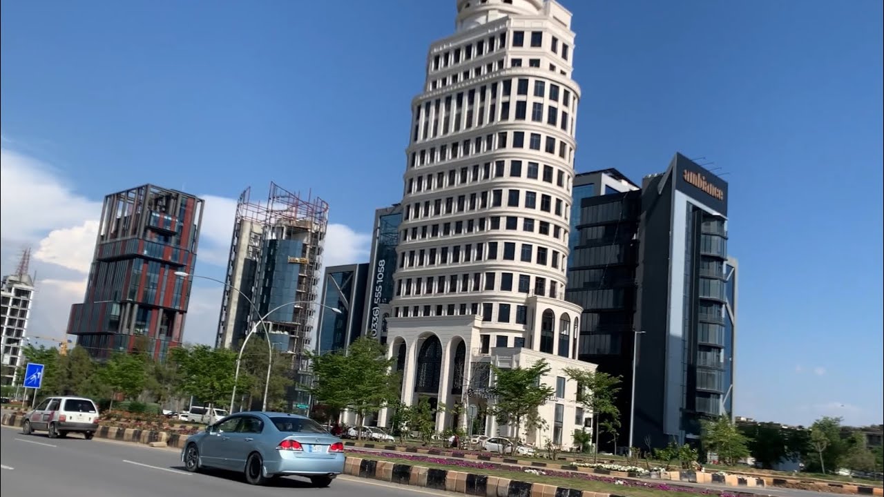 Amazing Most Beautiful Capital in The World | New Blue Area Islamabad Pakistan |