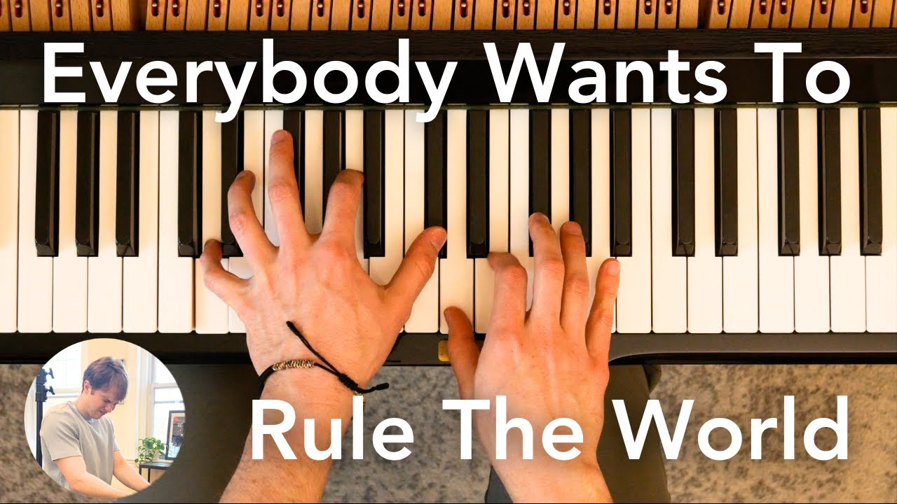 Tears For Fears - Everybody Wants To Rule The World | EASY Piano Tutorial with Sheet Music