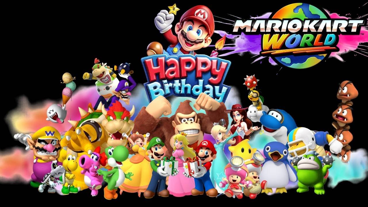 Mario Kart World - Anty's Birthday Froom This will be brutal!