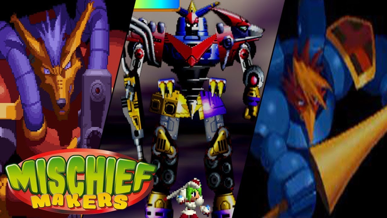 Mischief Makers (N64) // All Bosses