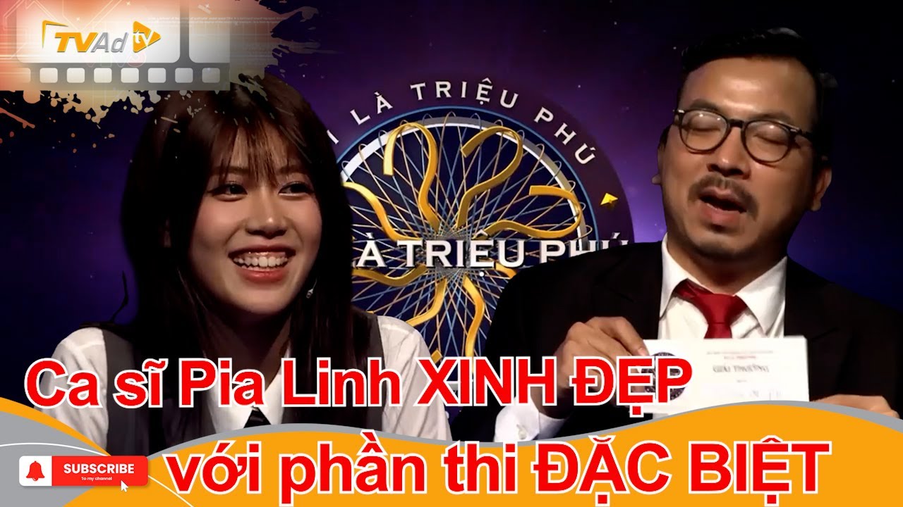 AI LÀ TRIỆU PHÚ | Ca sĩ Pia Linh XINH ĐẸP với phần thi ĐẶC BIỆT