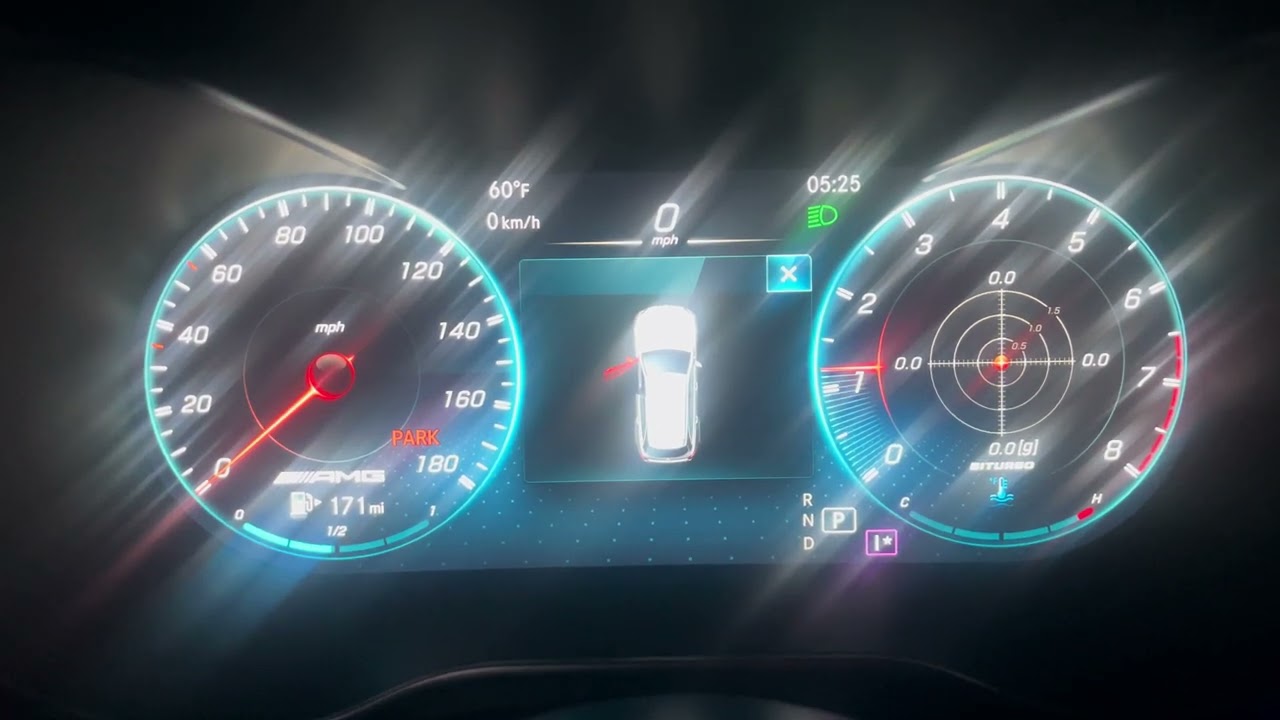 2021 Mercedes-Benz GLC 43 AMG Start Up