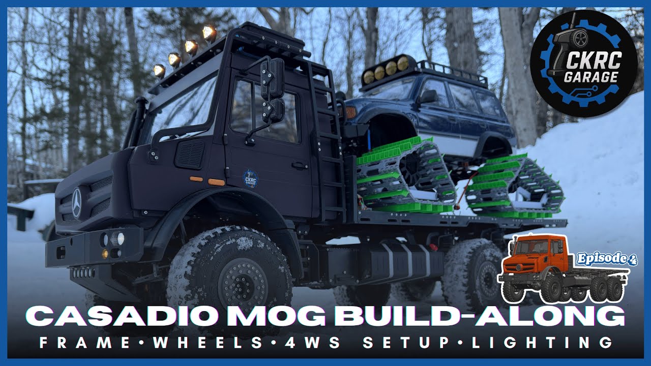 Building the Casadio Mog 6×6:  Finishing Frame, Wheels & Electronics – Project 4 Build-Along (Ep. 4)