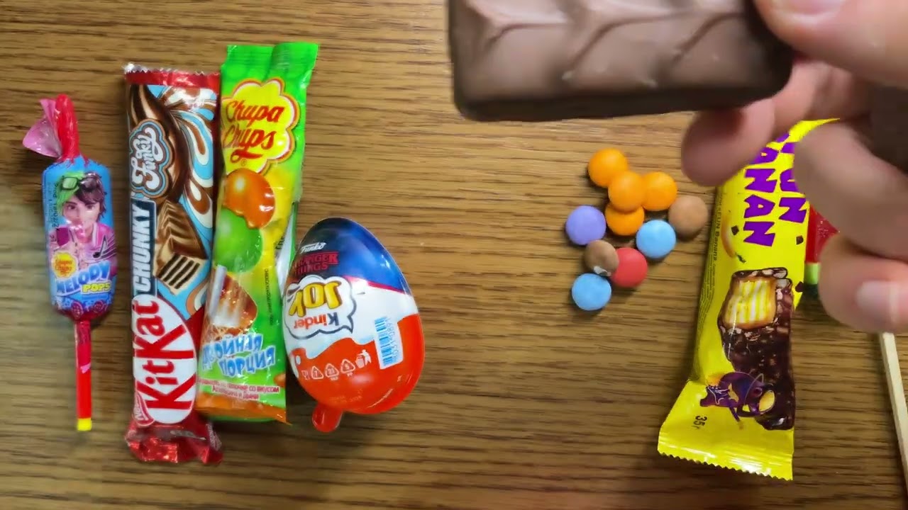 Intense Candy ASMR — Unwrapping, Crunching & Smashing Sounds