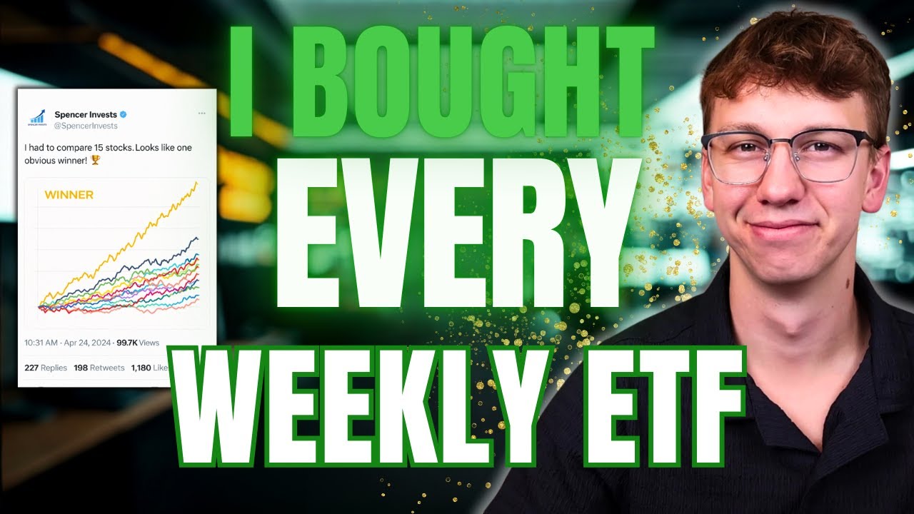 Я целый год отслеживал дивидендные ETF еженедельно! Один крупный выигрыш! (Цена/доходность)