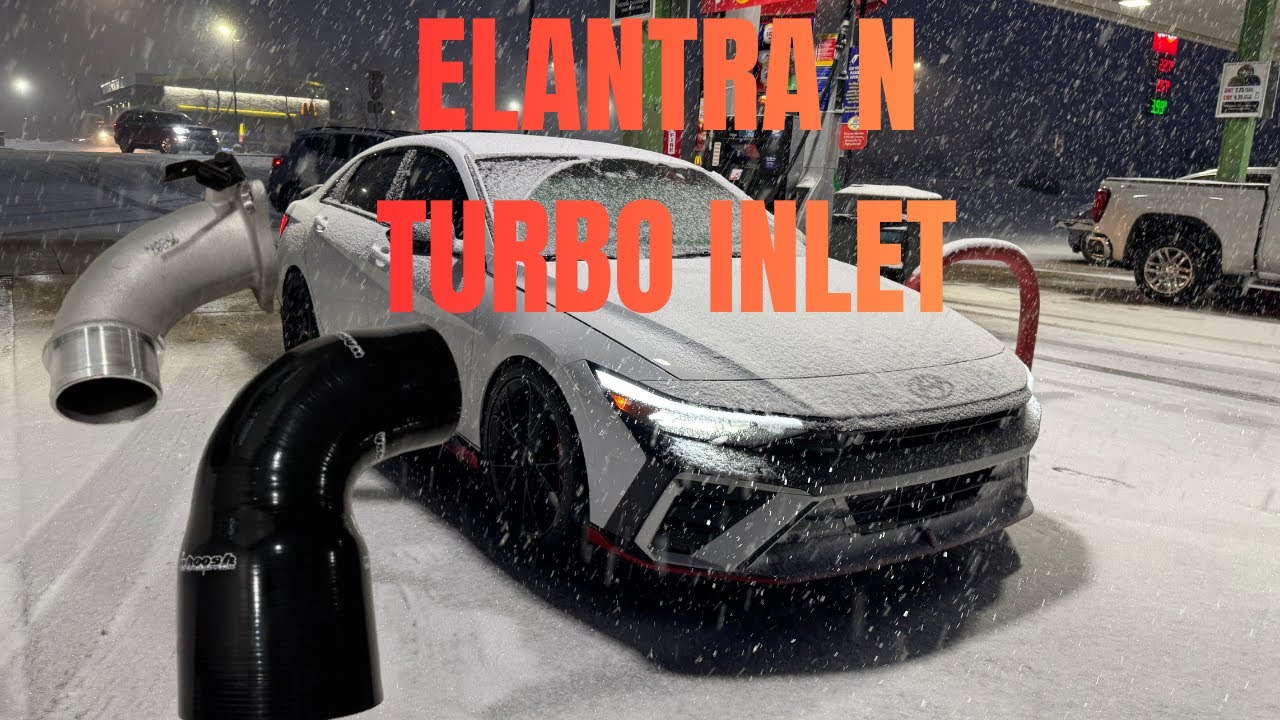 Elantra N Mod 2025: впускной коллектор Whoosh Turbo в сочетании с впускным коллектором SXTH