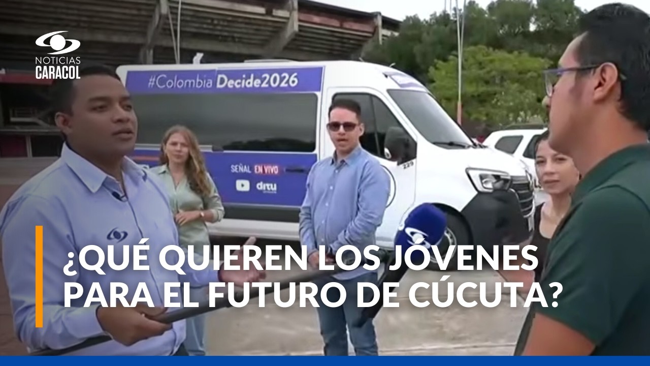Bus Colombia en Cúcuta: lo que piensan los jóvenes sobre seguridad, empleo y progreso