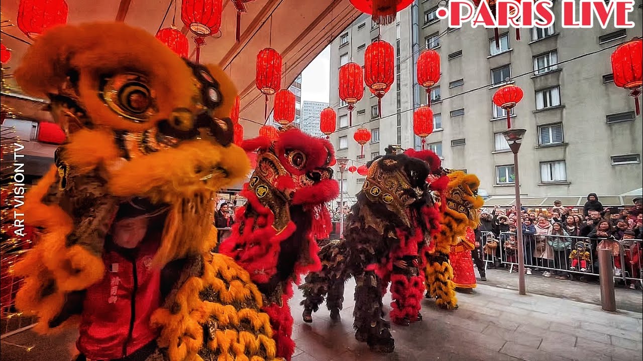 [🇫🇷PARIS] 2024 PARIS Lunar New Year Lion Dance Live Streaming 10/FEBRUARY/2024