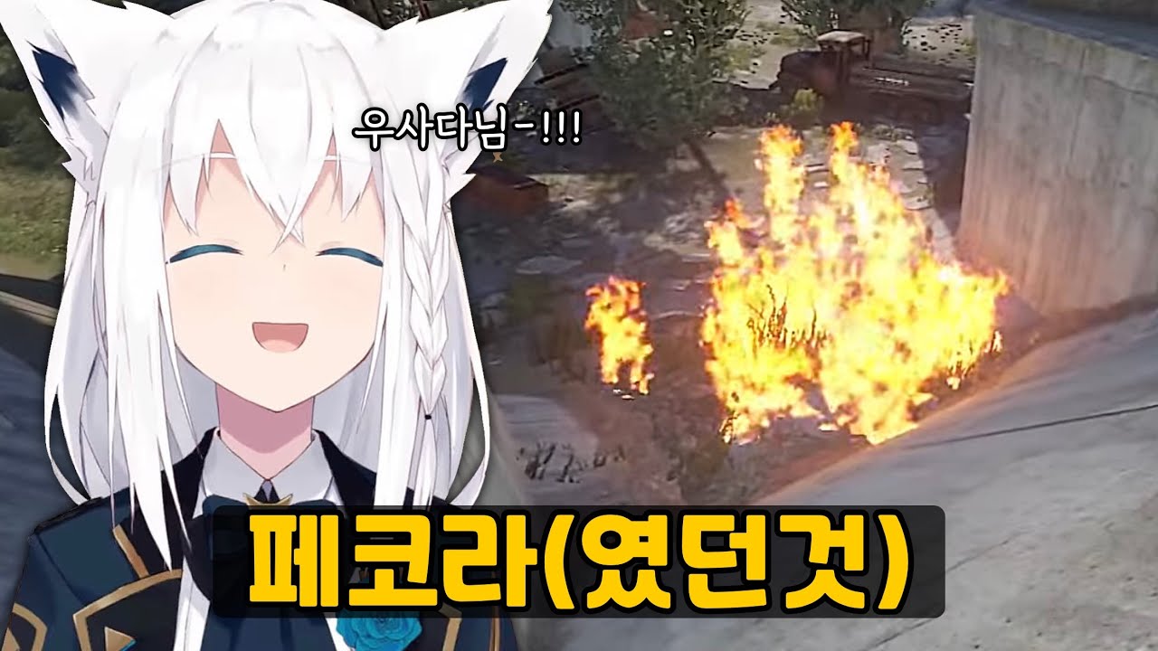 결국 폭발해버린 페코라 [홀로라이브 / 시라카미 후부키 / 우사다 페코라]