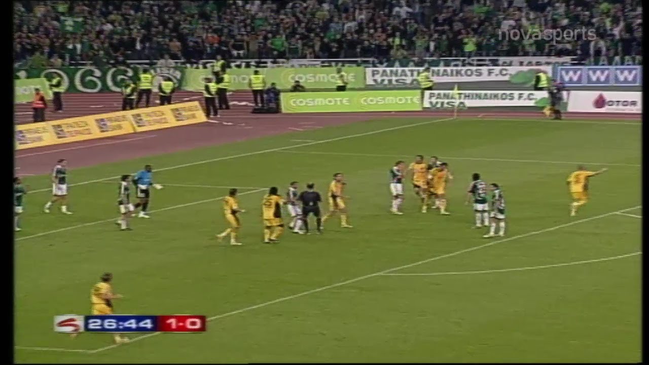 Παναθηναϊκός - ΑΕΚ(1-2), 23/10/2006