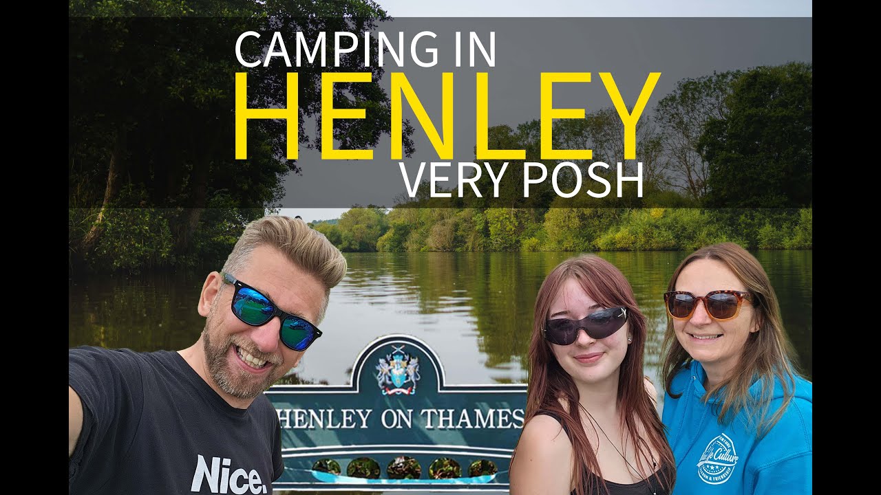 Henley On Thames FAMILY CAMPING - Campsite Tour - Hurley Riverside Campsite