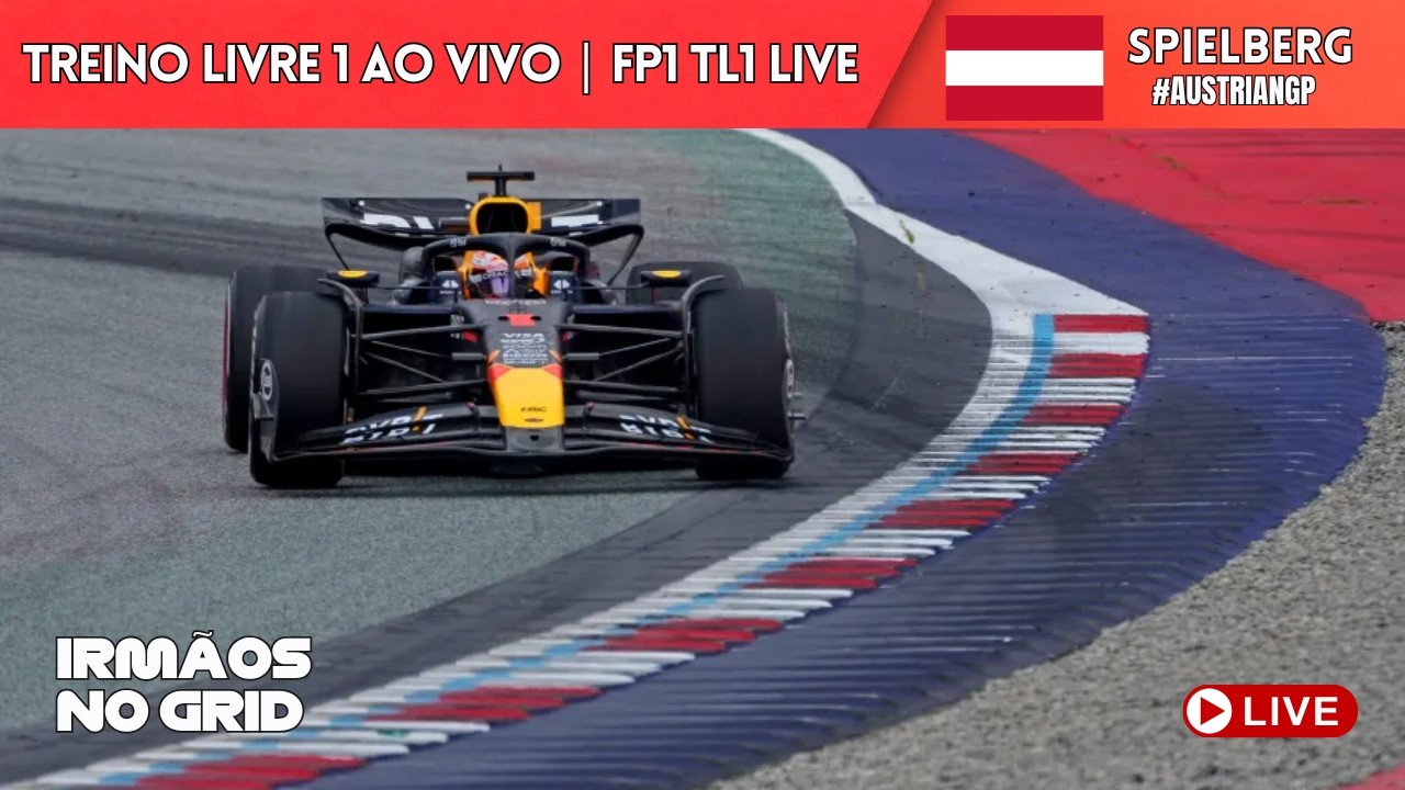FORMULA 1 AO VIVO TREINO LIVRE 1 AUSTRIA SPIELBERG I FP1 GRANDE PR&Ecirc;MIO TL1 2026 | LIVE TIMING