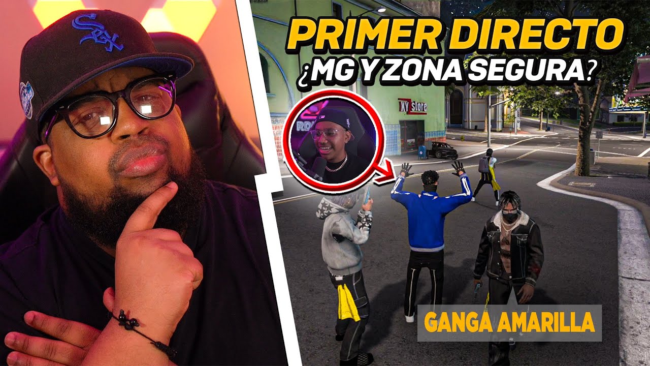 DAMIAN HERMANO DE RDJAVI PRIMER DIRECTO Y LA GANGA AMARILLA LE HACE MG 😱
