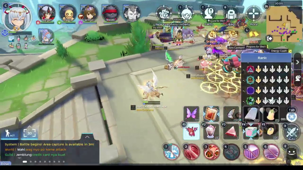 WOC MAMPIR DOANG | DRAXEN GUILD - RAGNAROK M CLASSIC