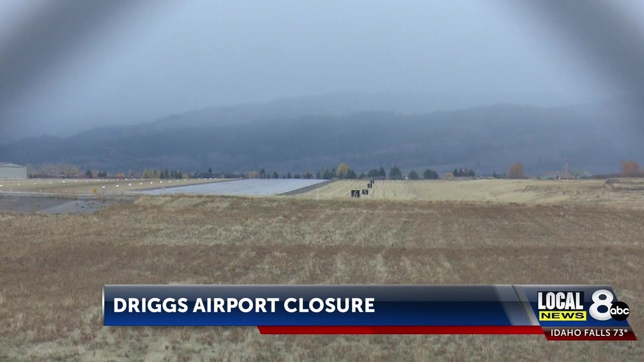Driggs airport officially closed&hellip; for now.