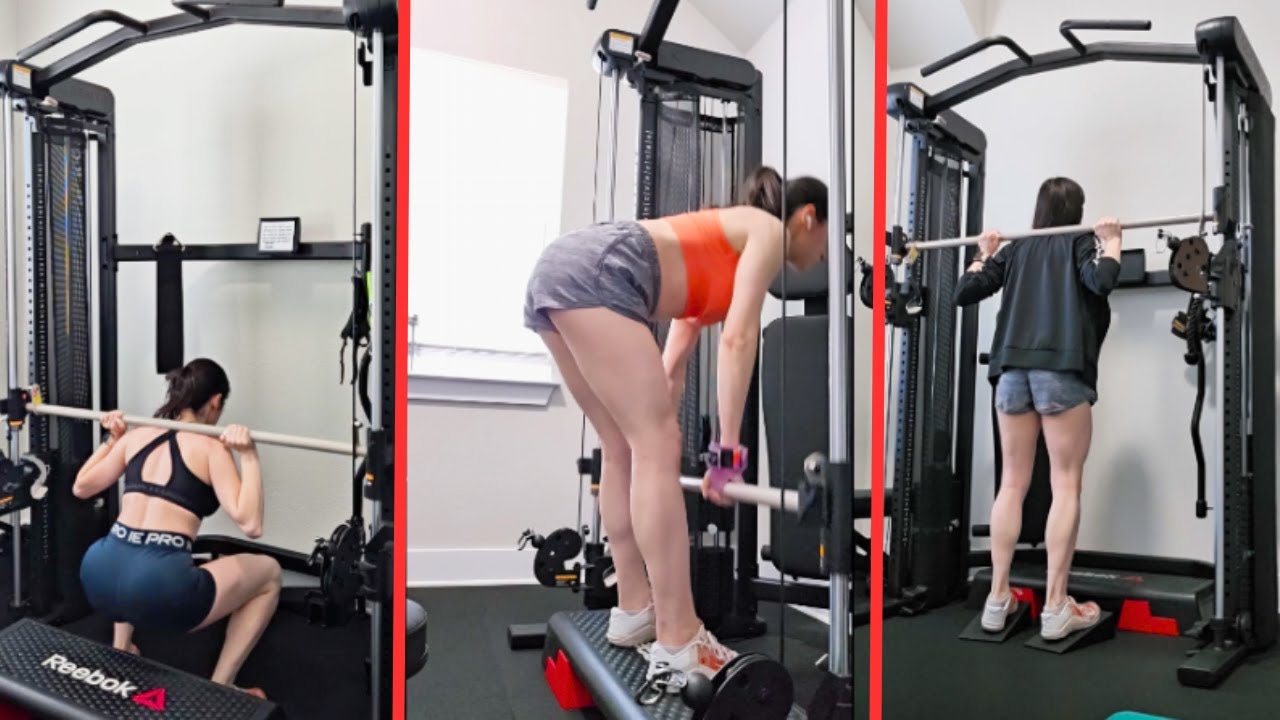 7 Lower Body Exercises You Can Make With The Centr 3 Home Gym Functional Trainer