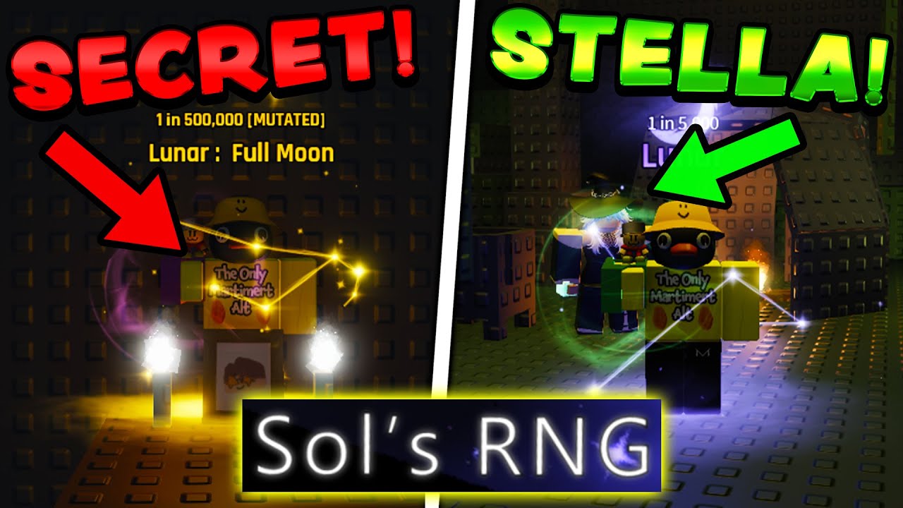 SOLS RNG FINDING STELLA IN NEW UPDATE...