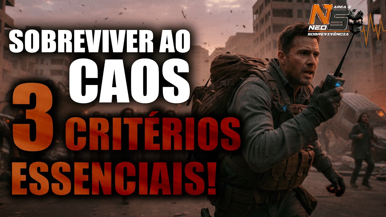SOBREVIVÊNCIA URBANA - 3 Itens ESSENCIAIS que Você Não Pode Ignorar!