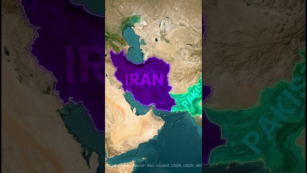 Iran Allows Pakistan Ships #news #Shorts #IranIsraelWar#Geopolitics #OilCrisis #map