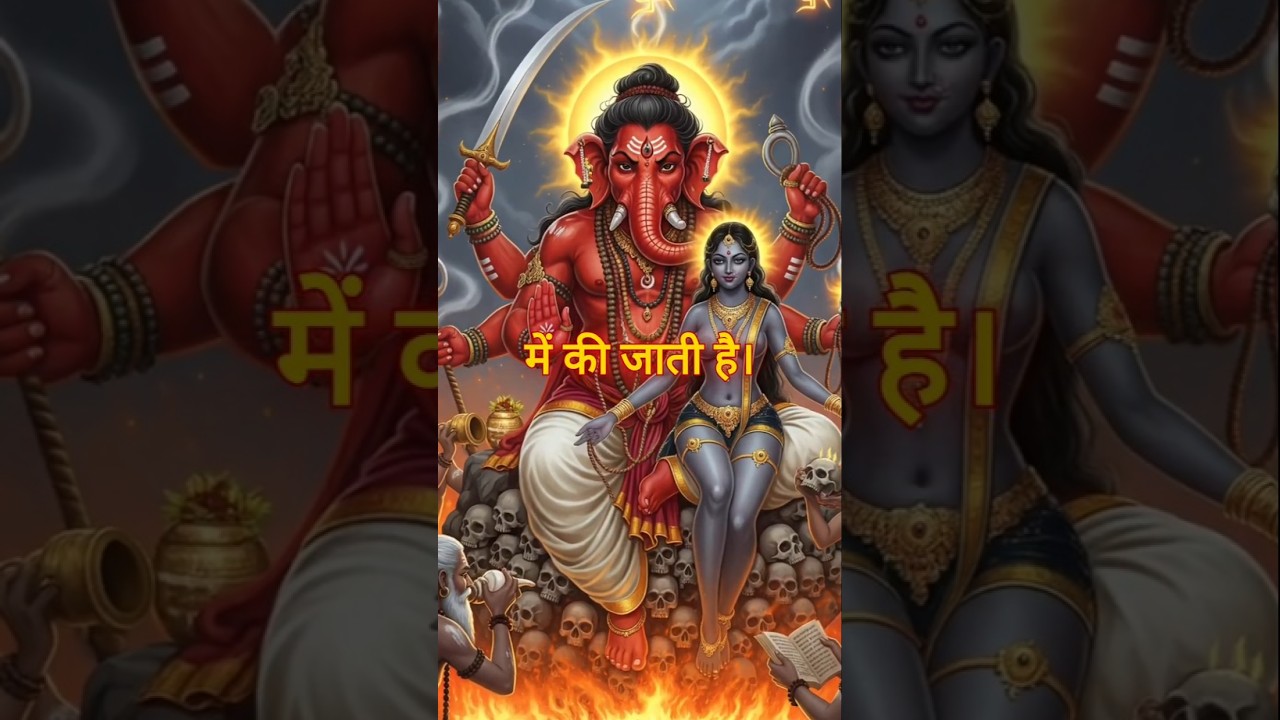 The Terrifying Aghori Form of Lord Ganesha | Ucchishta Ganapati Explained | Ganpati aghori form