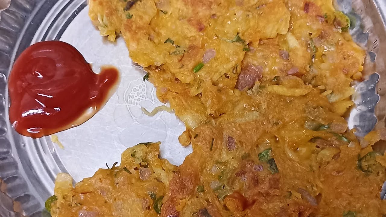 Easy Evening Snacks #POTATO PAN CAKE😋😍