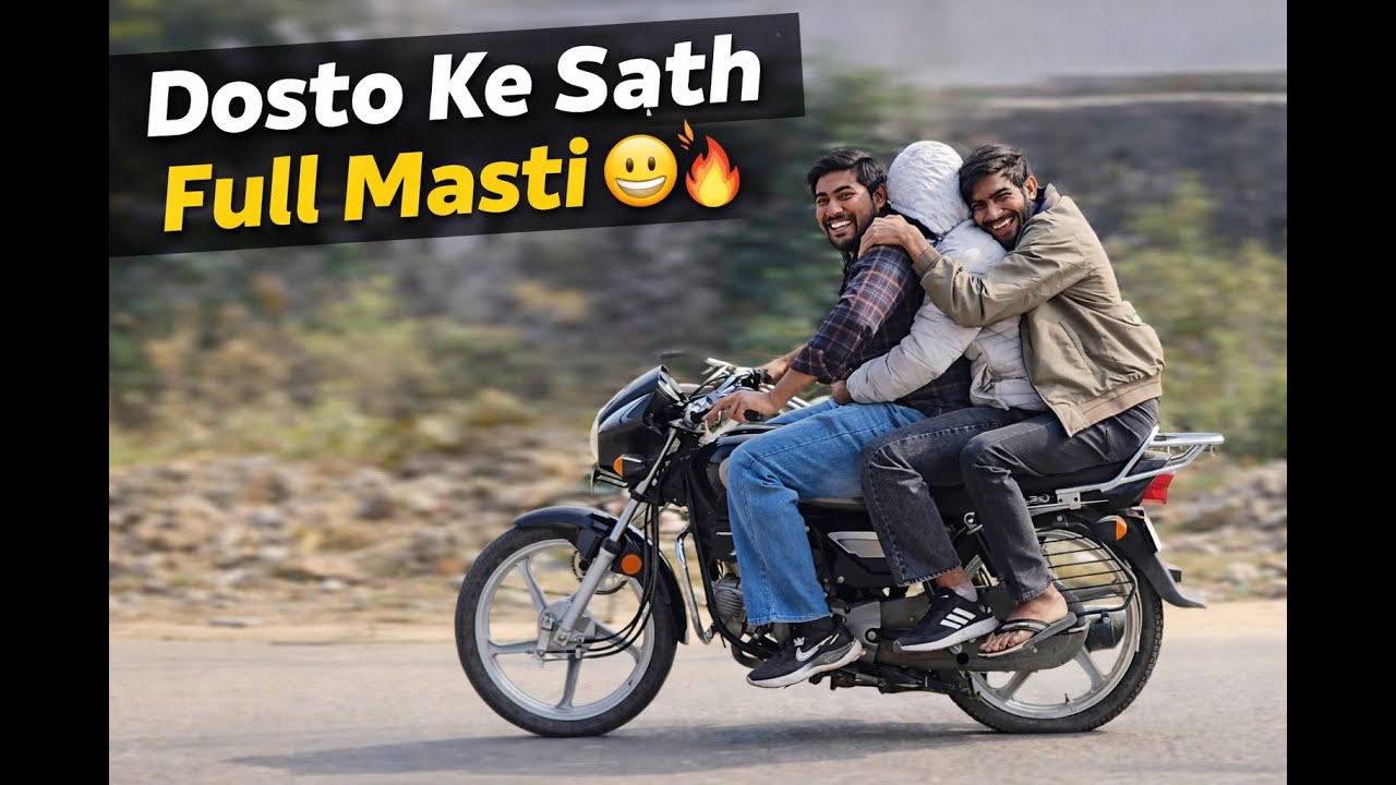 Dosto Ke Sath Full Masti😂😂#SahilDailyLens