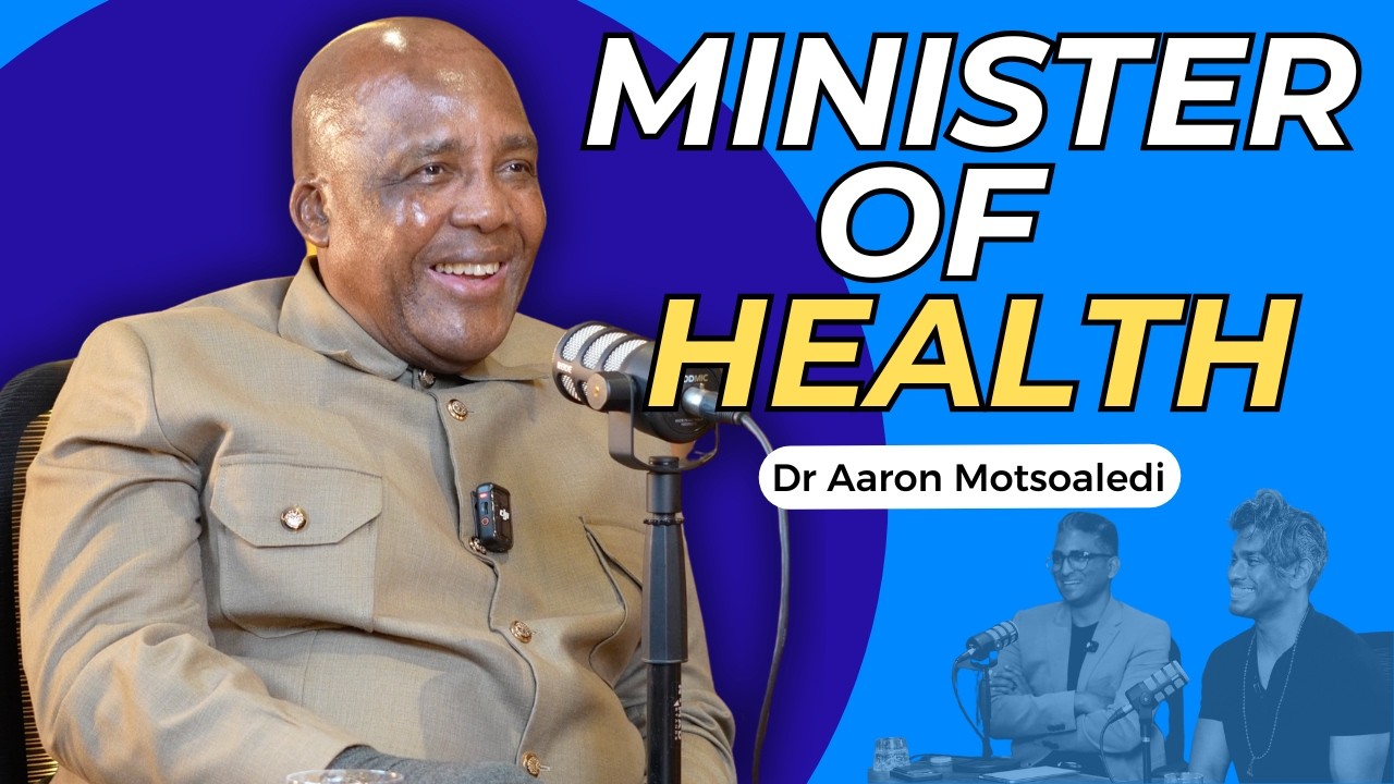 Why I Became Minister of Health | Dr Aaron Motsoaledi on Activism, NHI & Keeping Doctors in SA