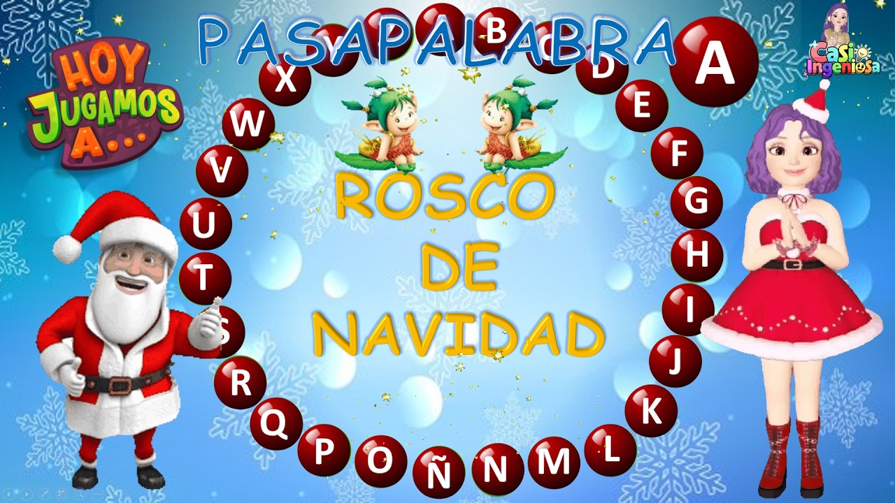 Pasapalabra 🔝 Jugamos al Rosco de Navidad 🎄 #rosco #Navidad #youtube #triviaquiz 
