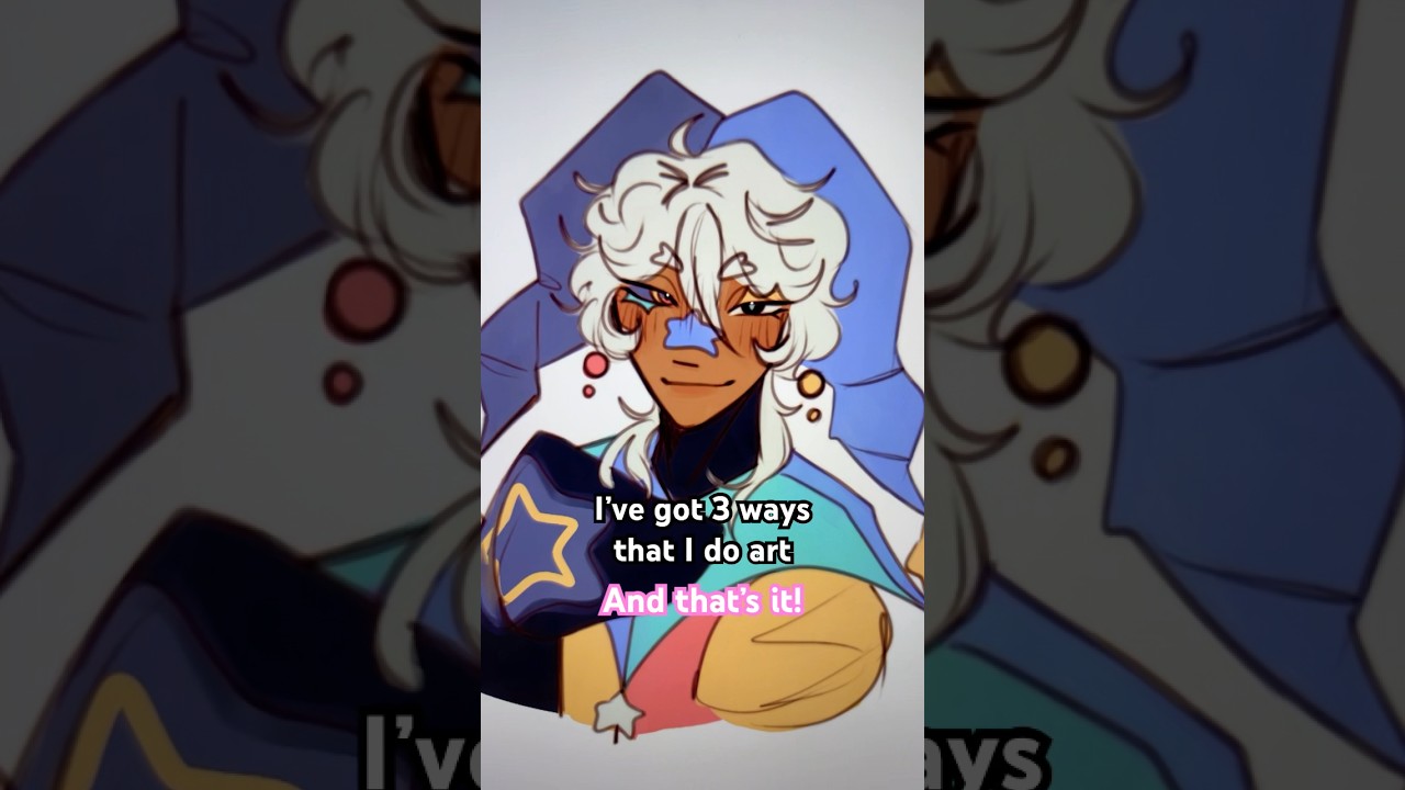 The 3 ways that I art #relatable #art #drawing #oldtrend #meme #ibispaintx #persona #artist #ocs