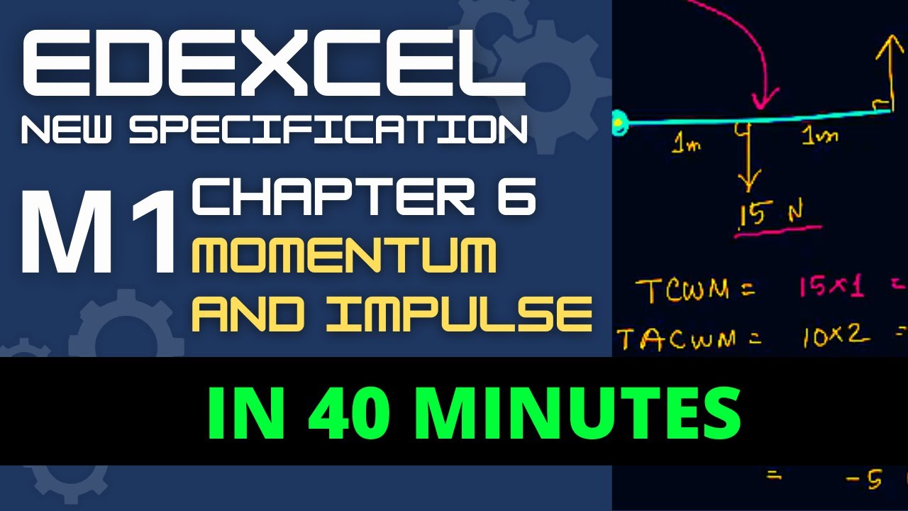 Edexcel M1 Chapter 6 (Momentum and Impulse) - Full Chapter Lesson