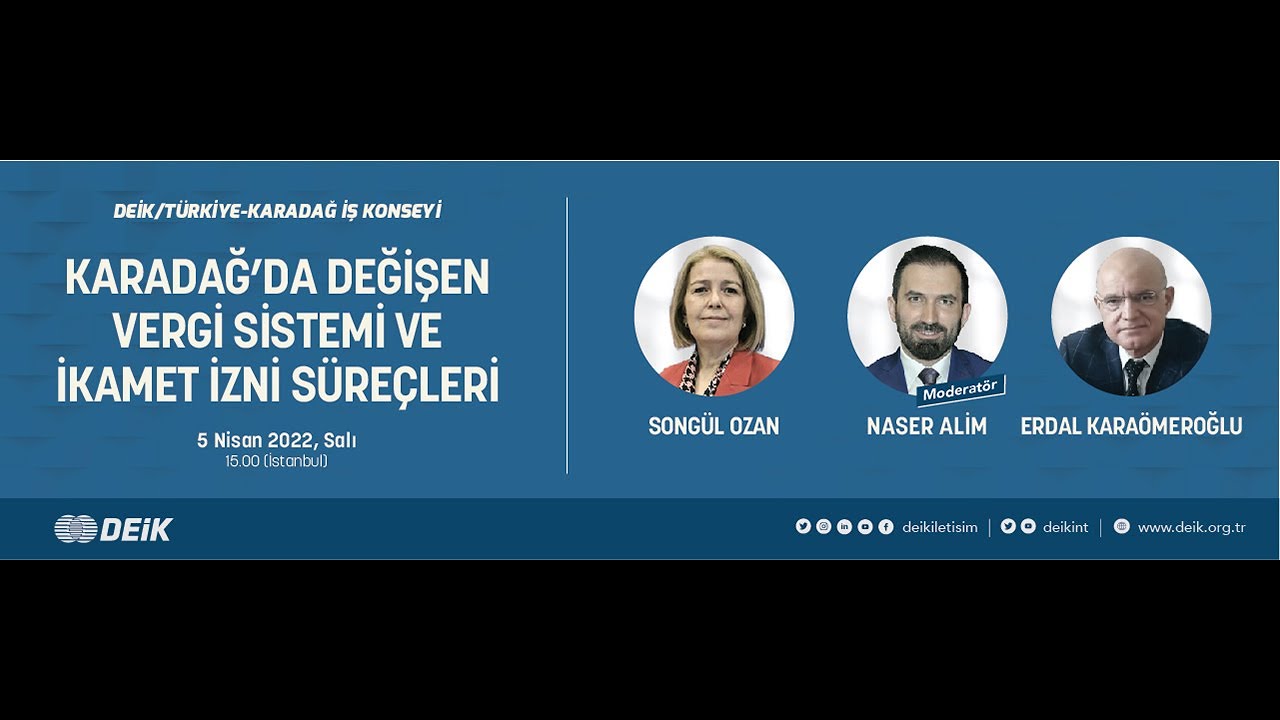 DEİK WEBINAR: #BalkanTalks 