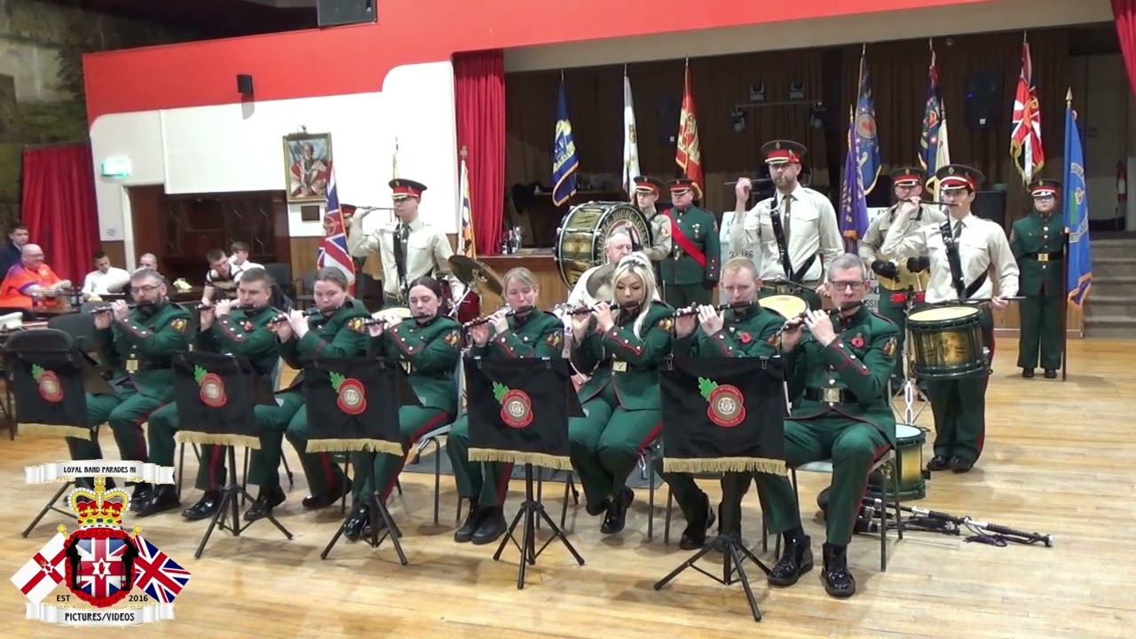 Castlederg Young Loyalists FB (Full Clip) @ Fermanagh Somme Association Night Of Remembrance 2024
