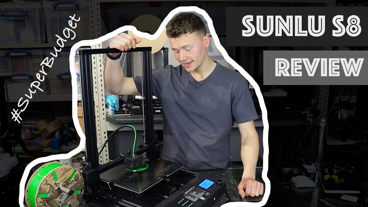 REVIEW || Sunlu S8 3D Printer || Super Budget, but is it good value?