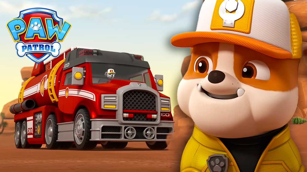 Rubble m&aring;ste f&aring; upp satelliterna igen! | PAW Patrol | P&aring; Svenska | Tecknad film f&ouml;r barn